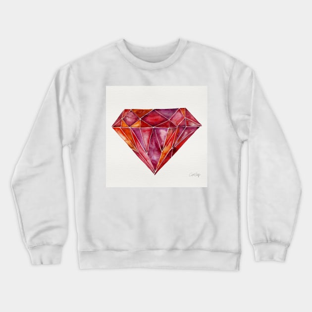 ruby Crewneck Sweatshirt by CatCoq